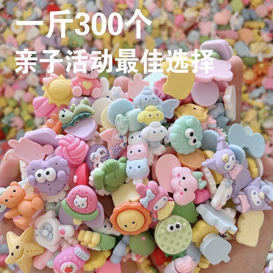Cream glue accessories resin handmade